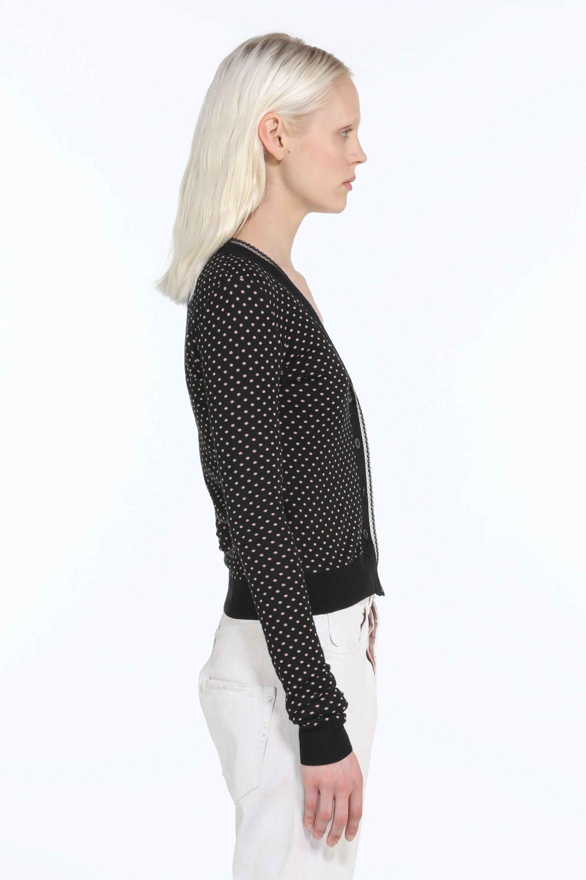 POLKA DOT CARDIGAN - 3