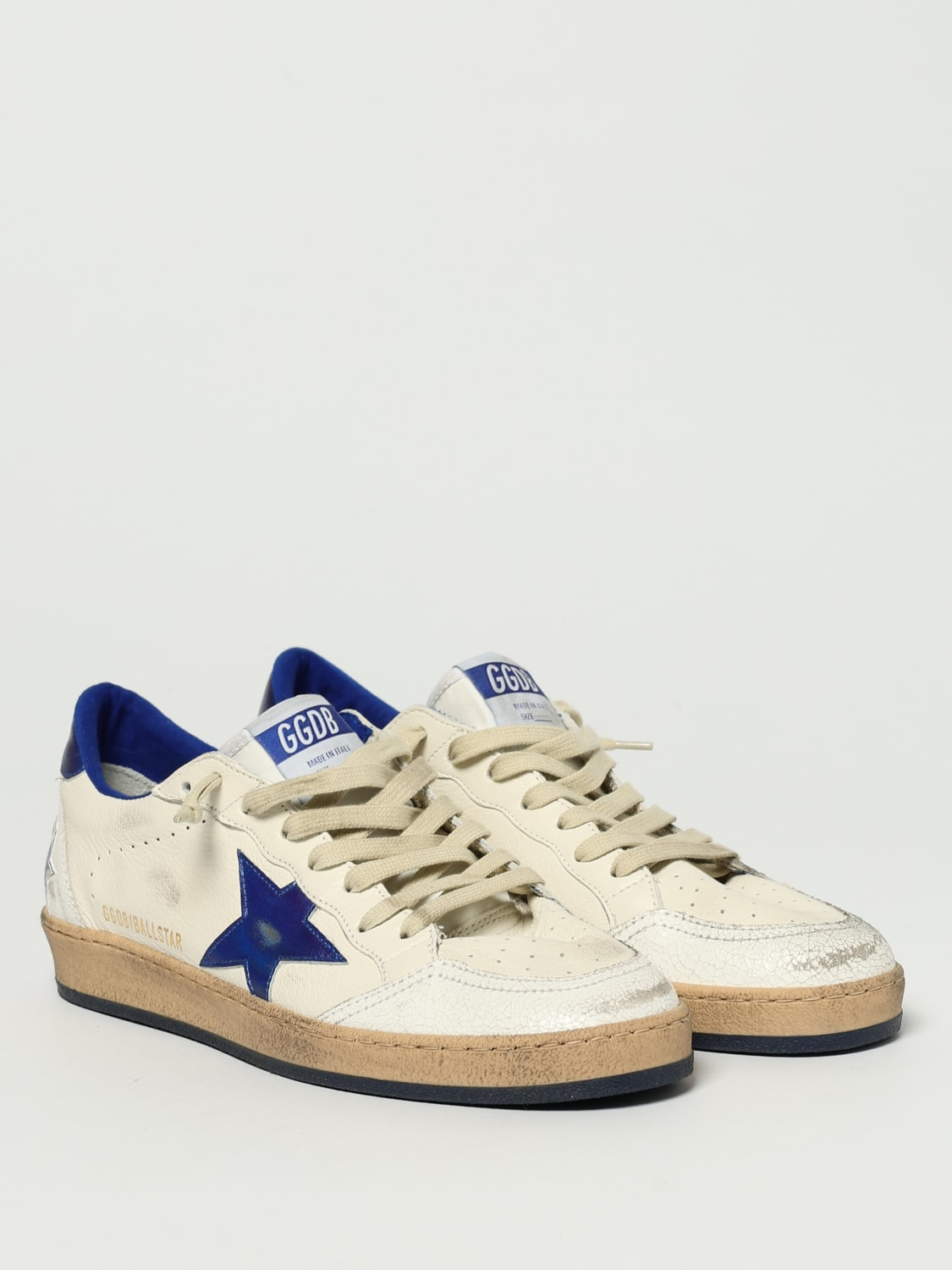Golden Goose Ball Star sneakers in used leather - 2