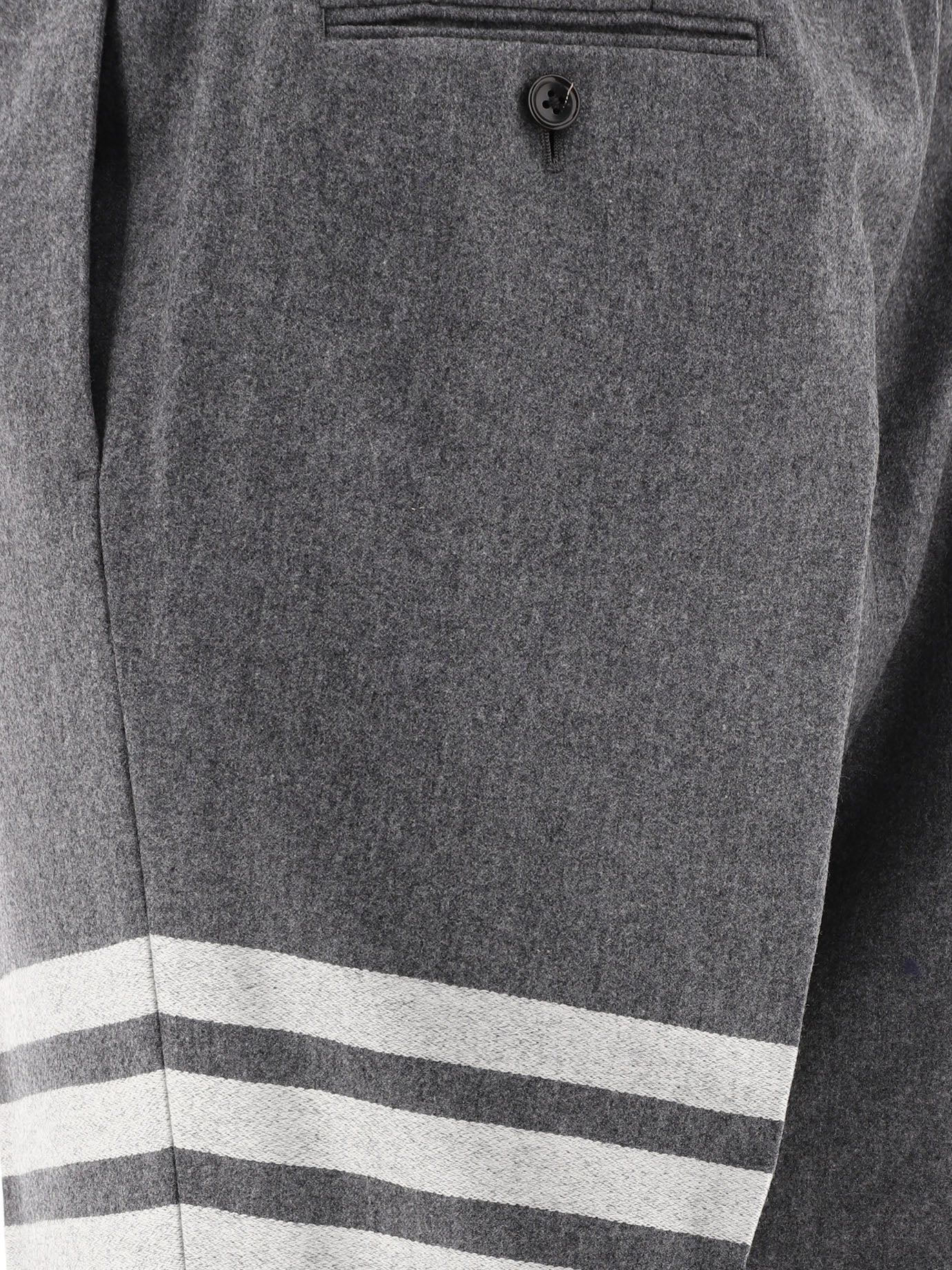 Thom Browne Men "4-Bar" Trousers - 4