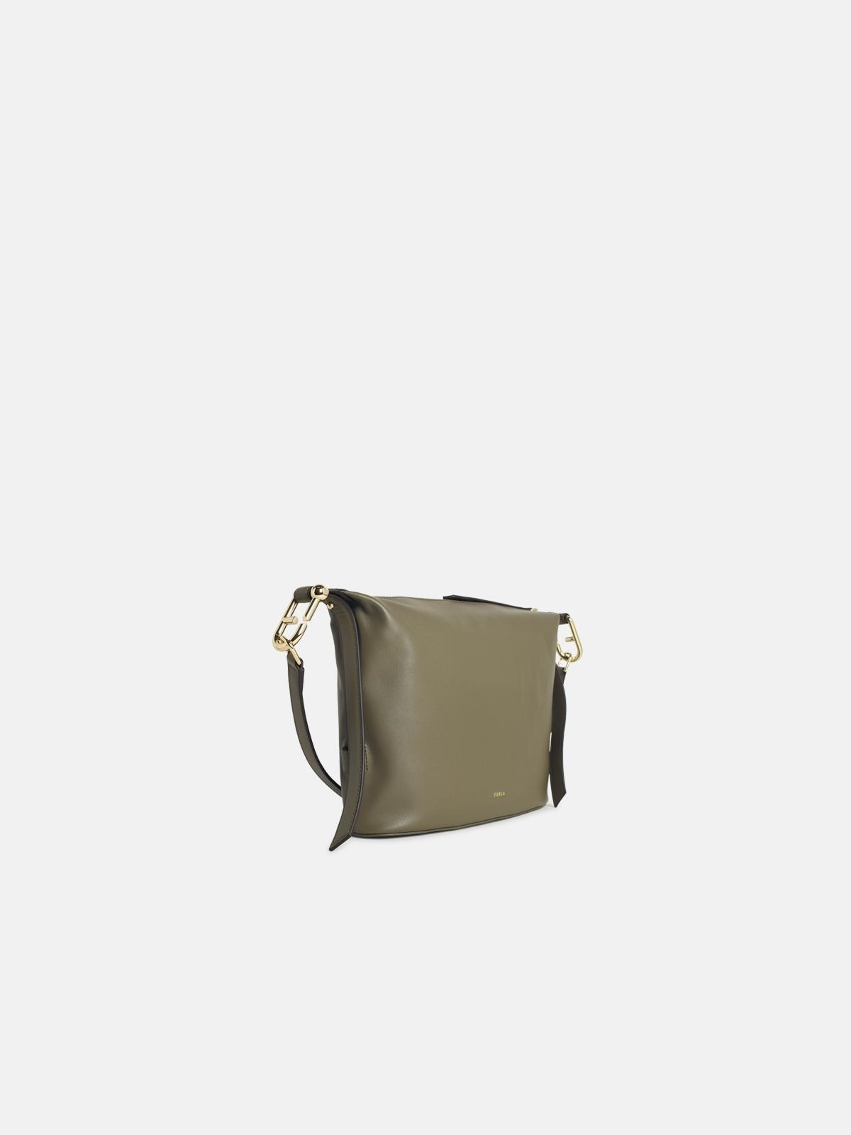 'NUVOLA M' 'SAGE' LEATHER BAG - 2
