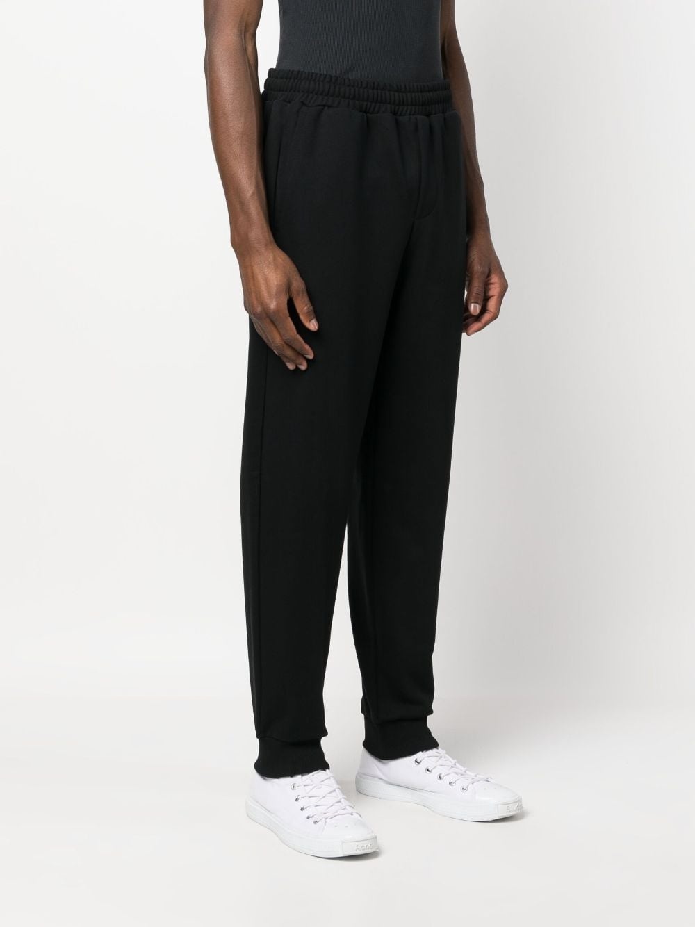 logo-print cotton track pants - 3
