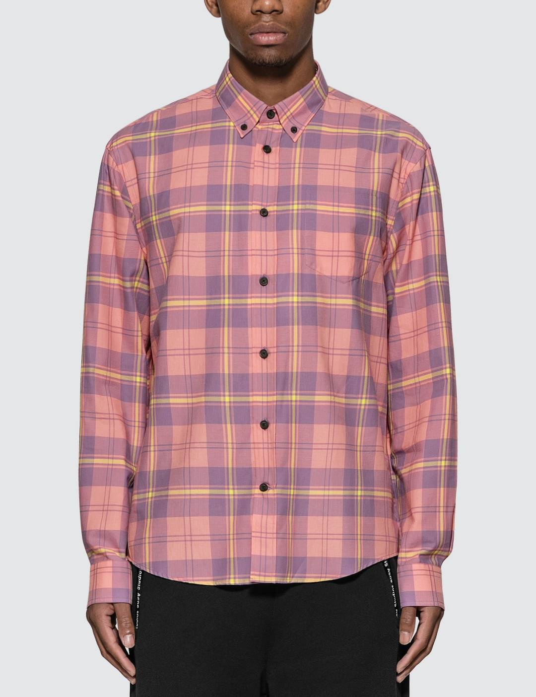 Waffle Check Shirt - 1