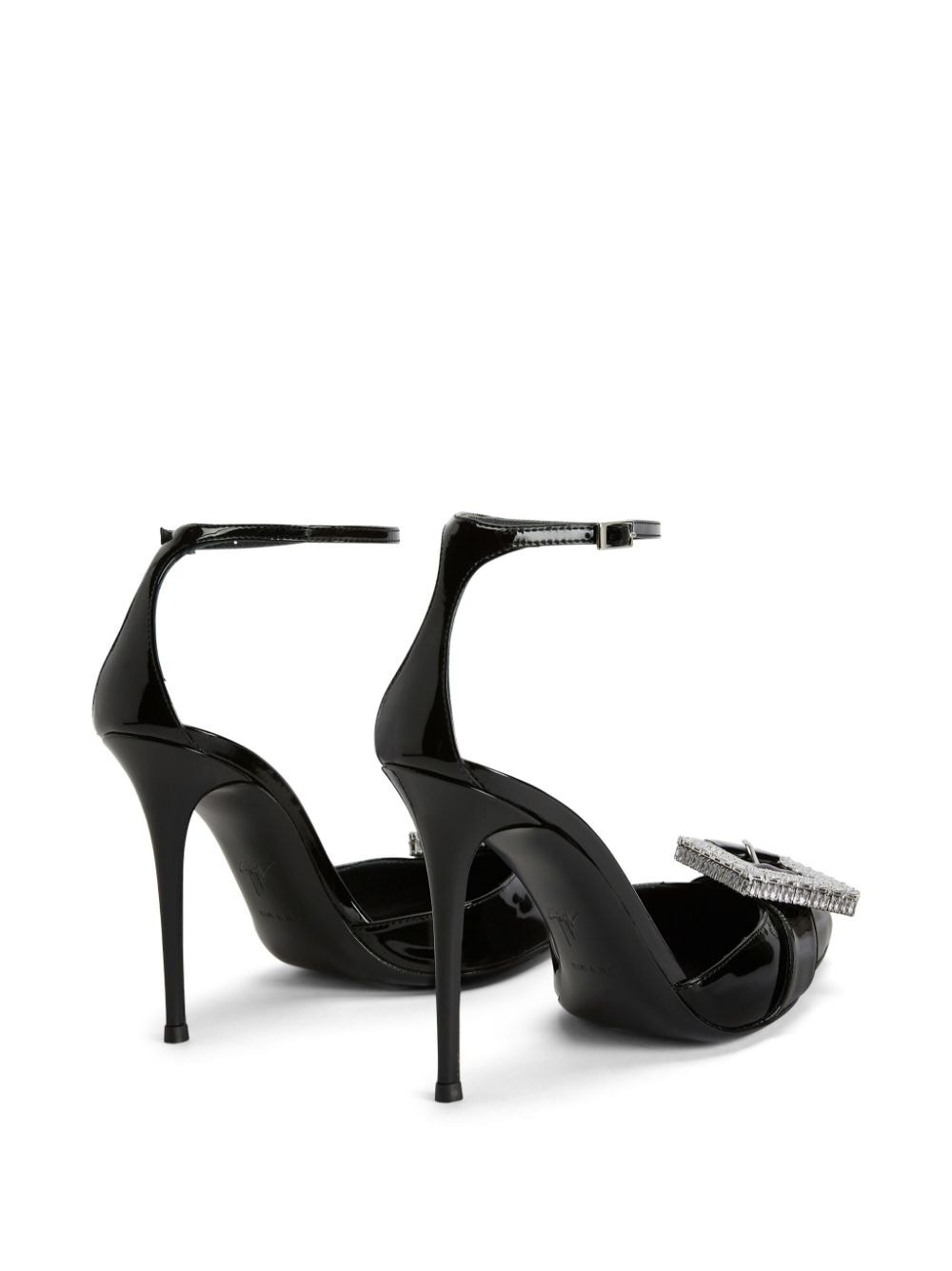 buckle-detail leather pumps - 3