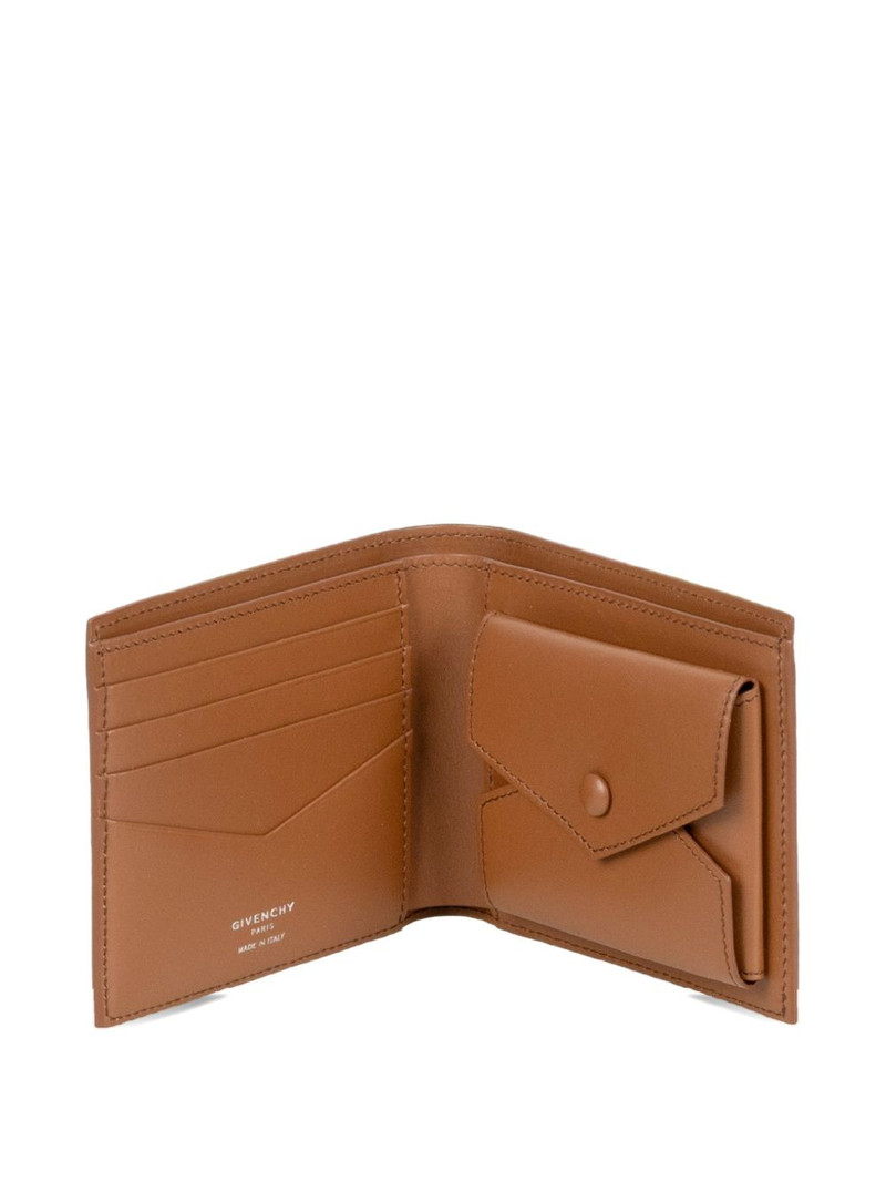 Givenchy pebbled leather wallet outlook