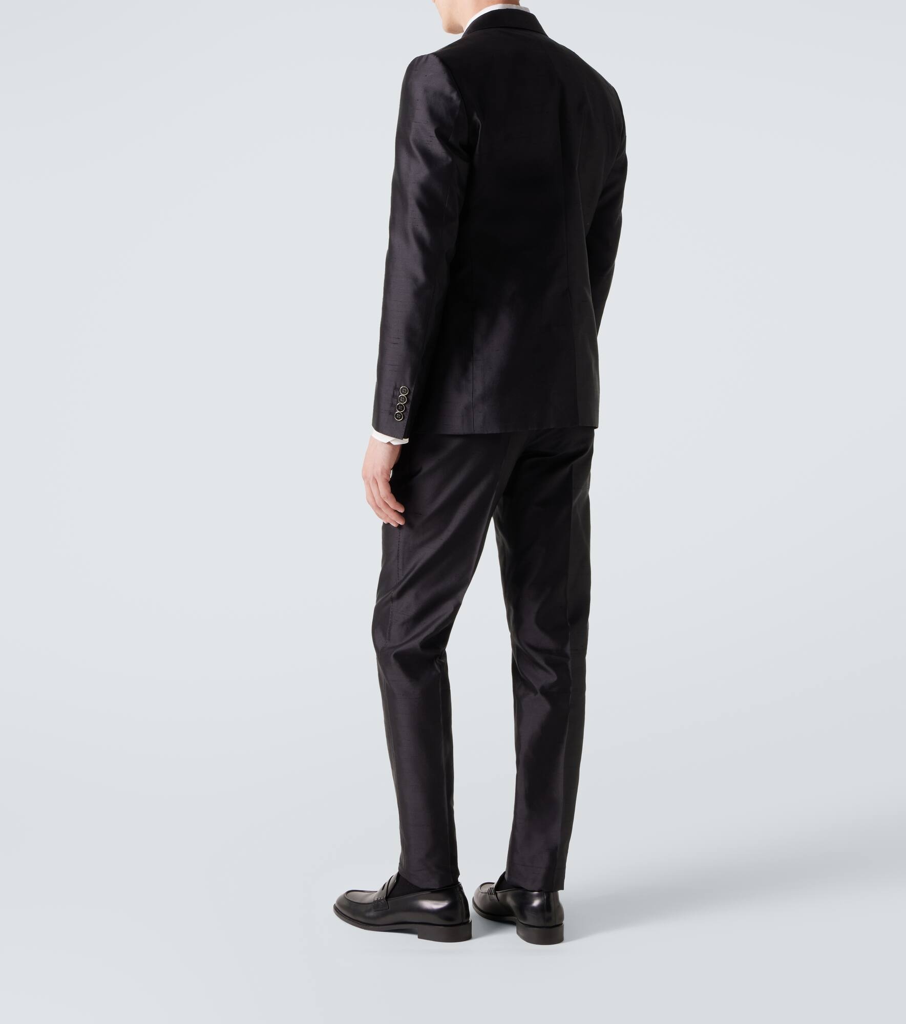 Silk twill suit - 3