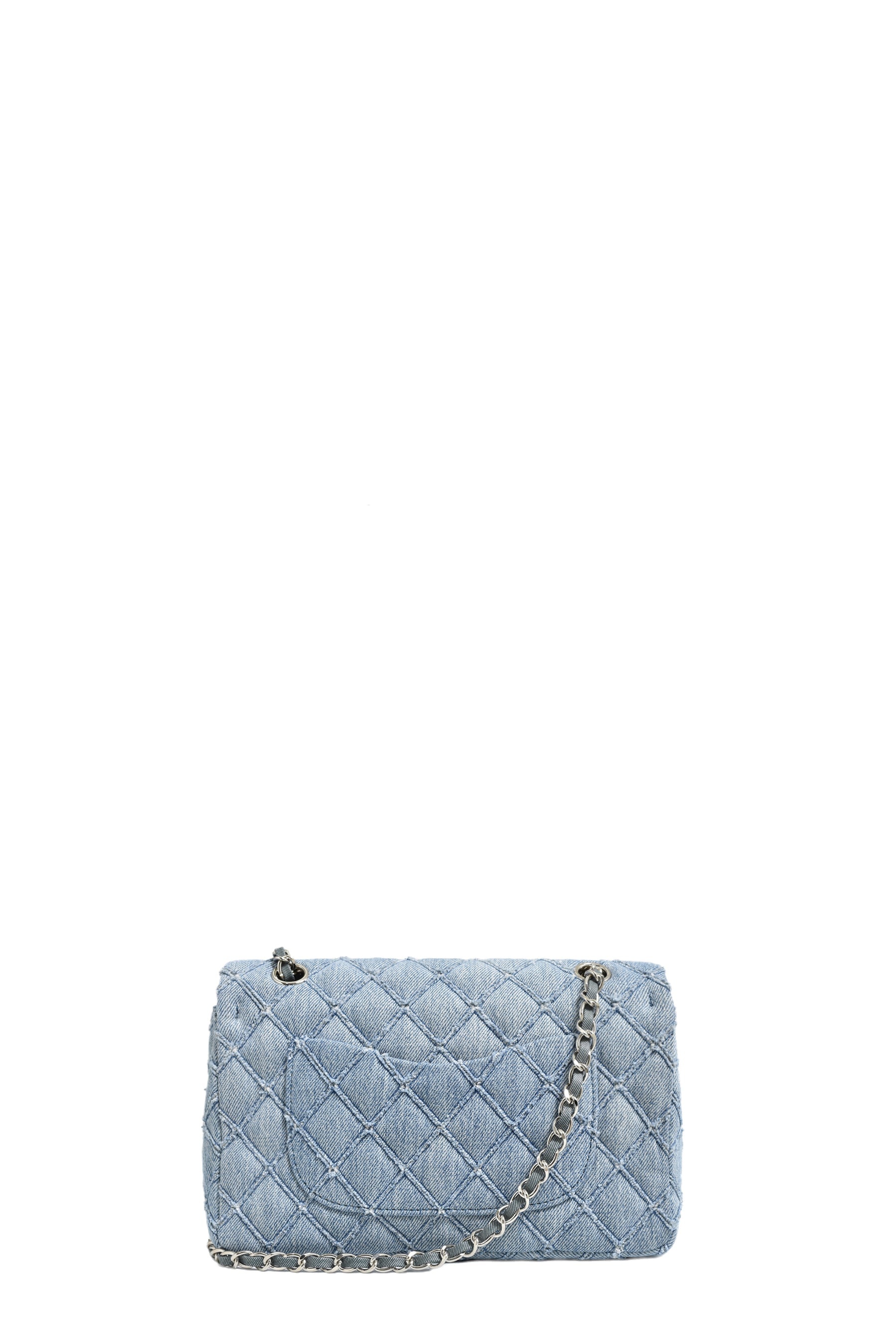 READYMADE♡ RHOMBUS DENIM CHAIN BAG Readymade RHOMBUS DENIM CHAIN BAG / BLU | nubiantokyo