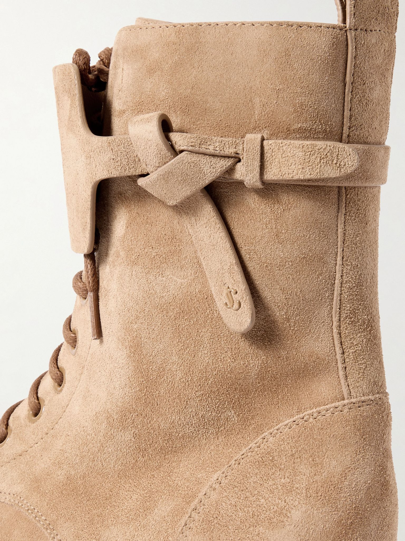 Rosabel 55 suede ankle boots Tan - 4