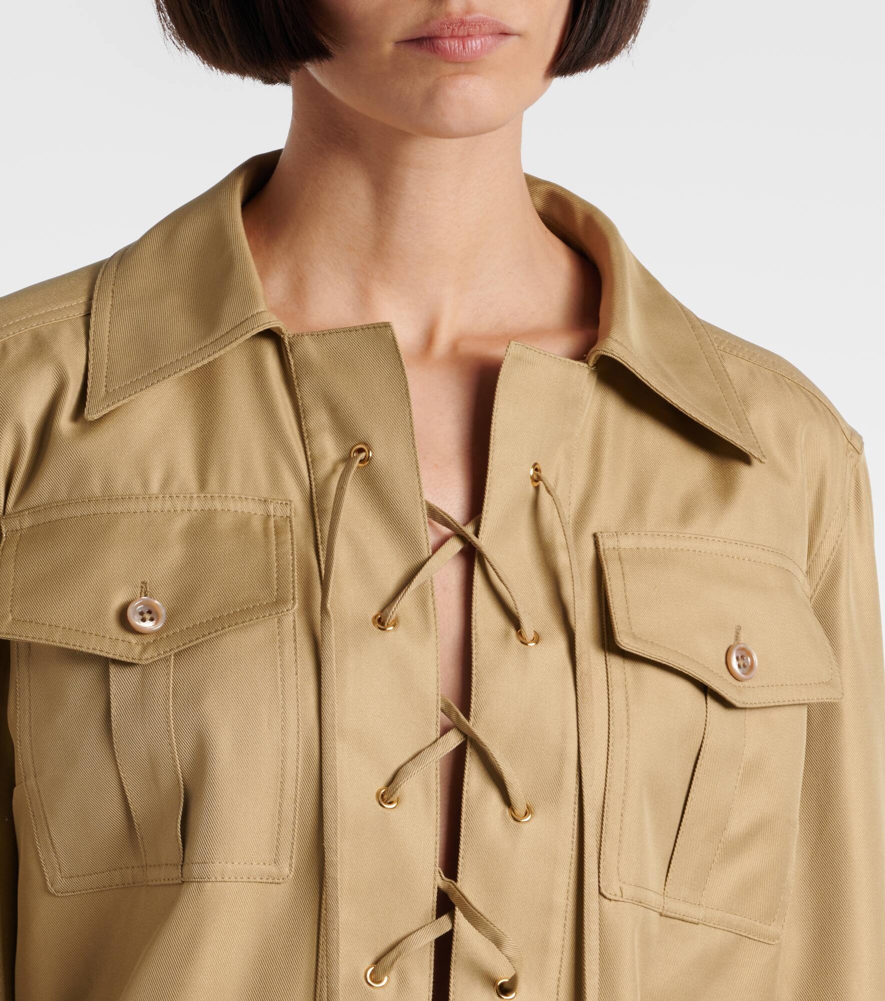 Safari cotton and silk T-shirt - 4