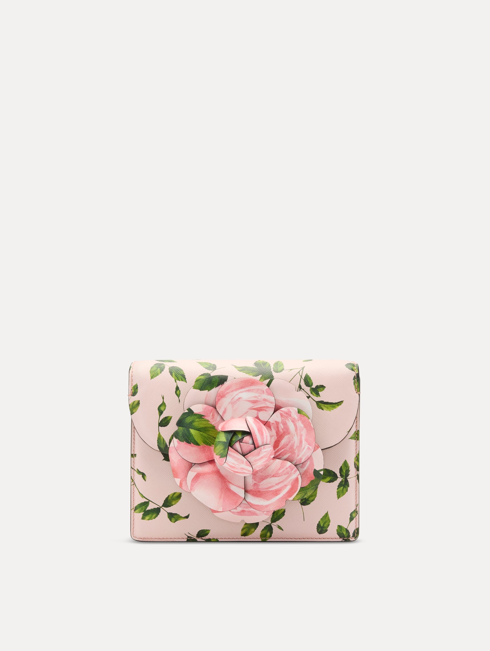 ENGLISH ROSE PRINTED MINI TRO BAG - 4