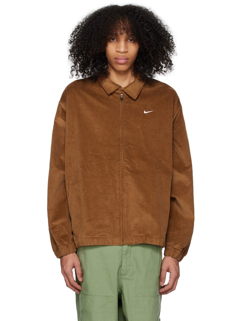 Brown Harrington Jacket - 1