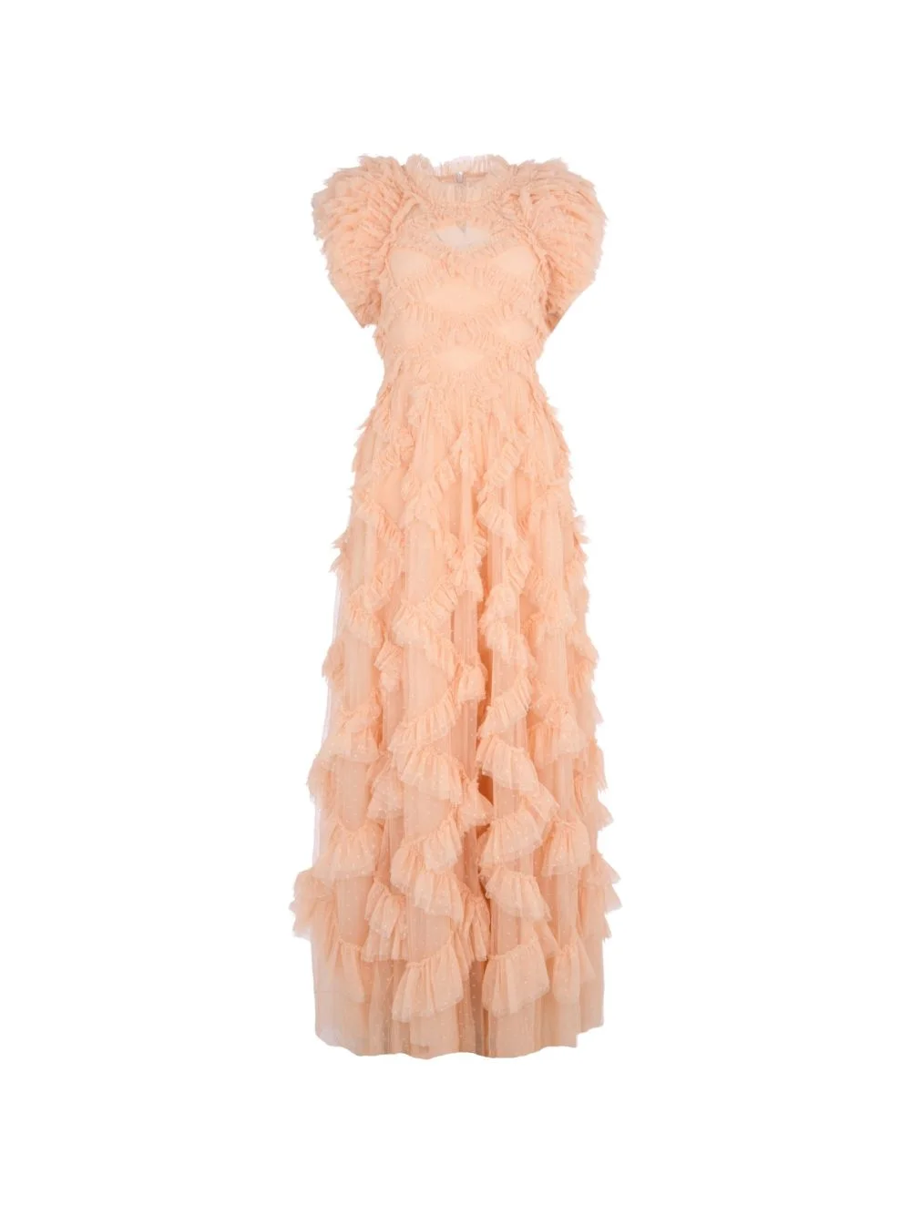 Genevieve ruffled gown - 1
