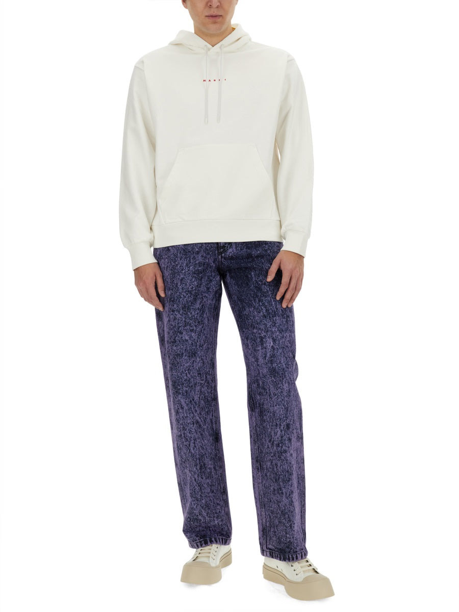 Marni Men Marbled Effect Jeans - 2