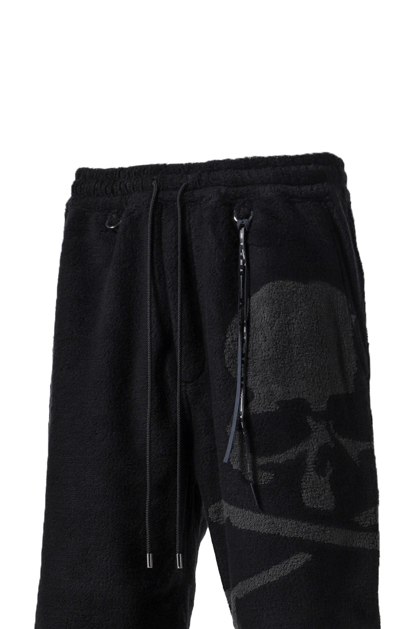 TERRY JACQUARD SHORTS / BLK - 4