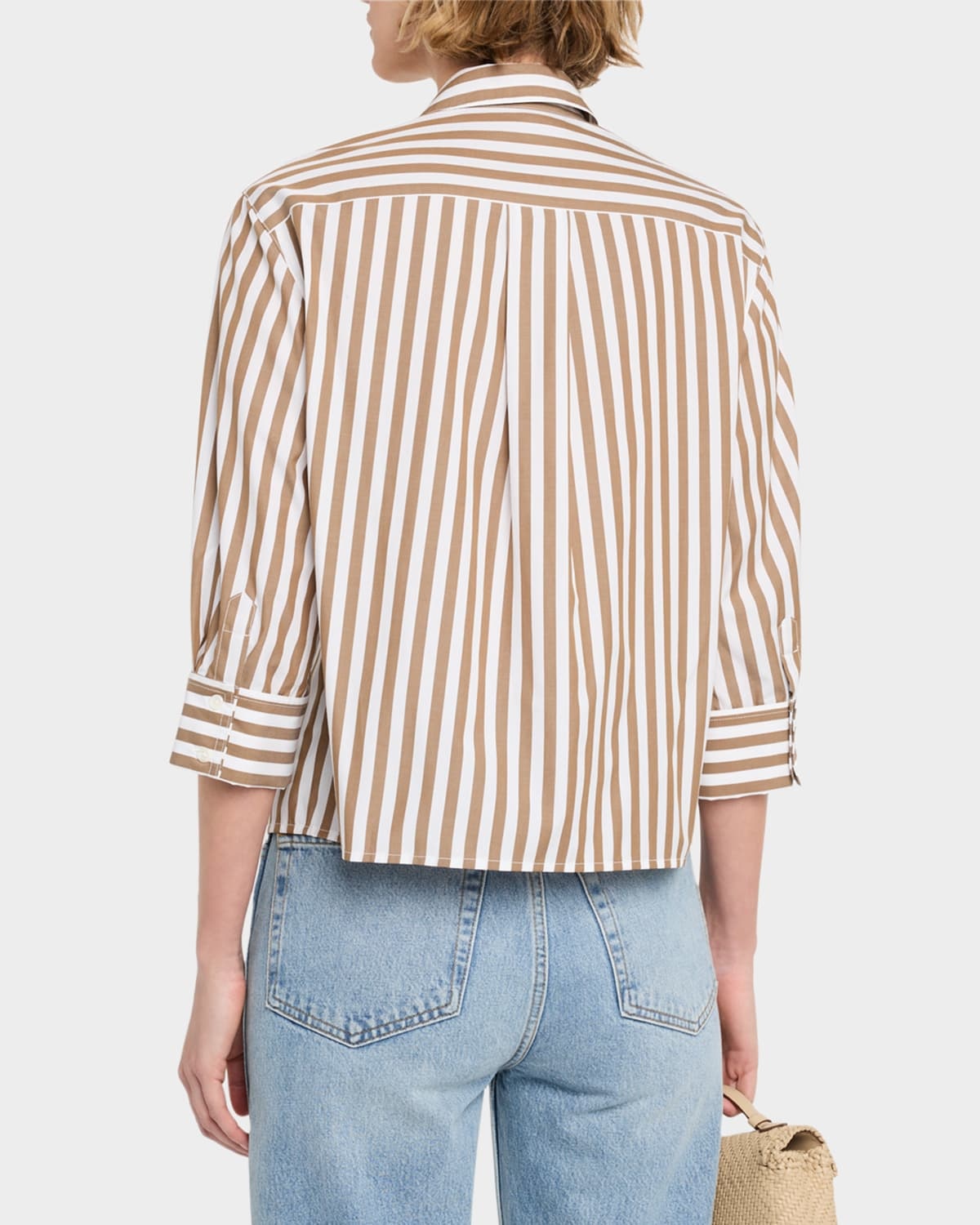 Lucia Stripe Poplin Shirt - 3