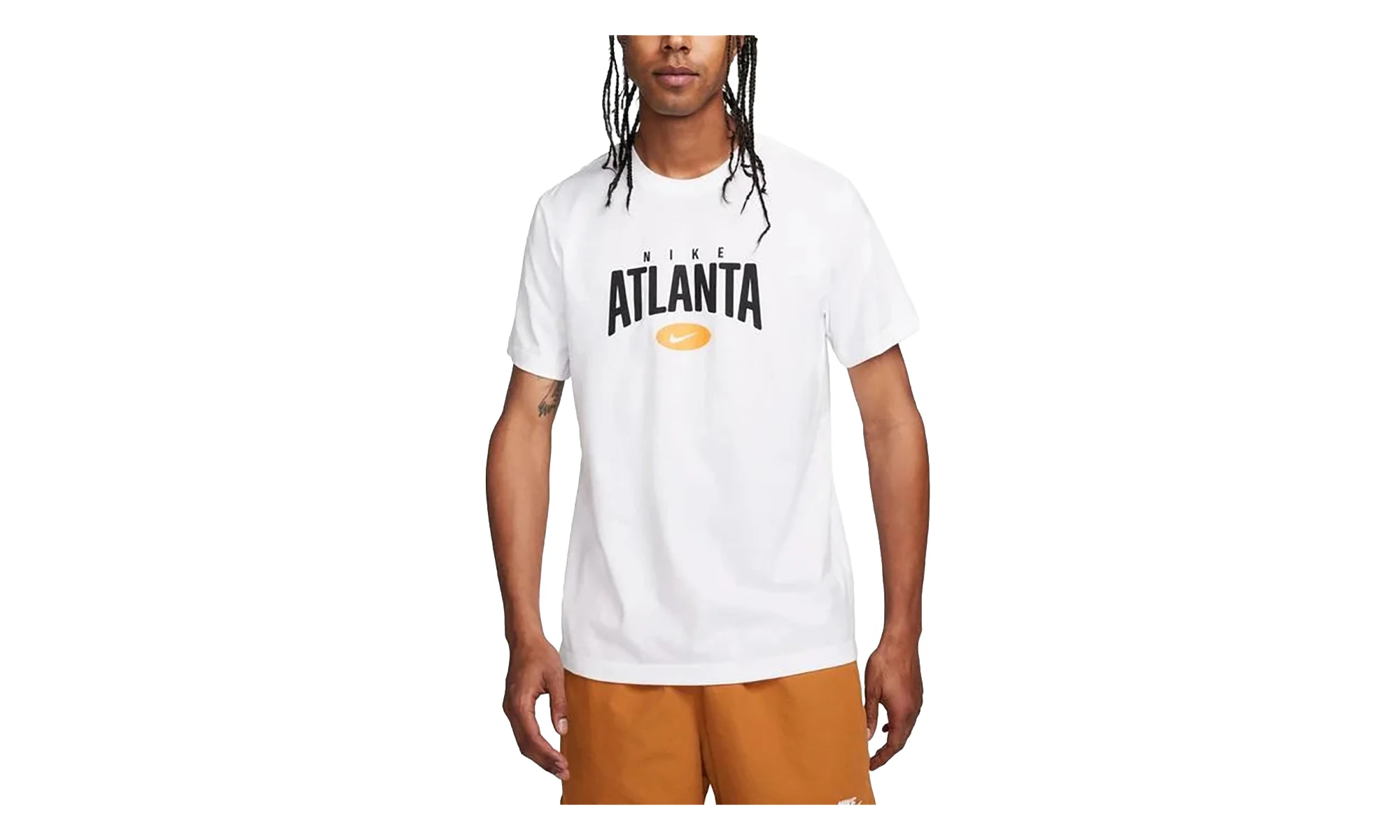 Sportswear Short Sleeve City T-Shirt "Atlanta White" HF5204 100 - 1