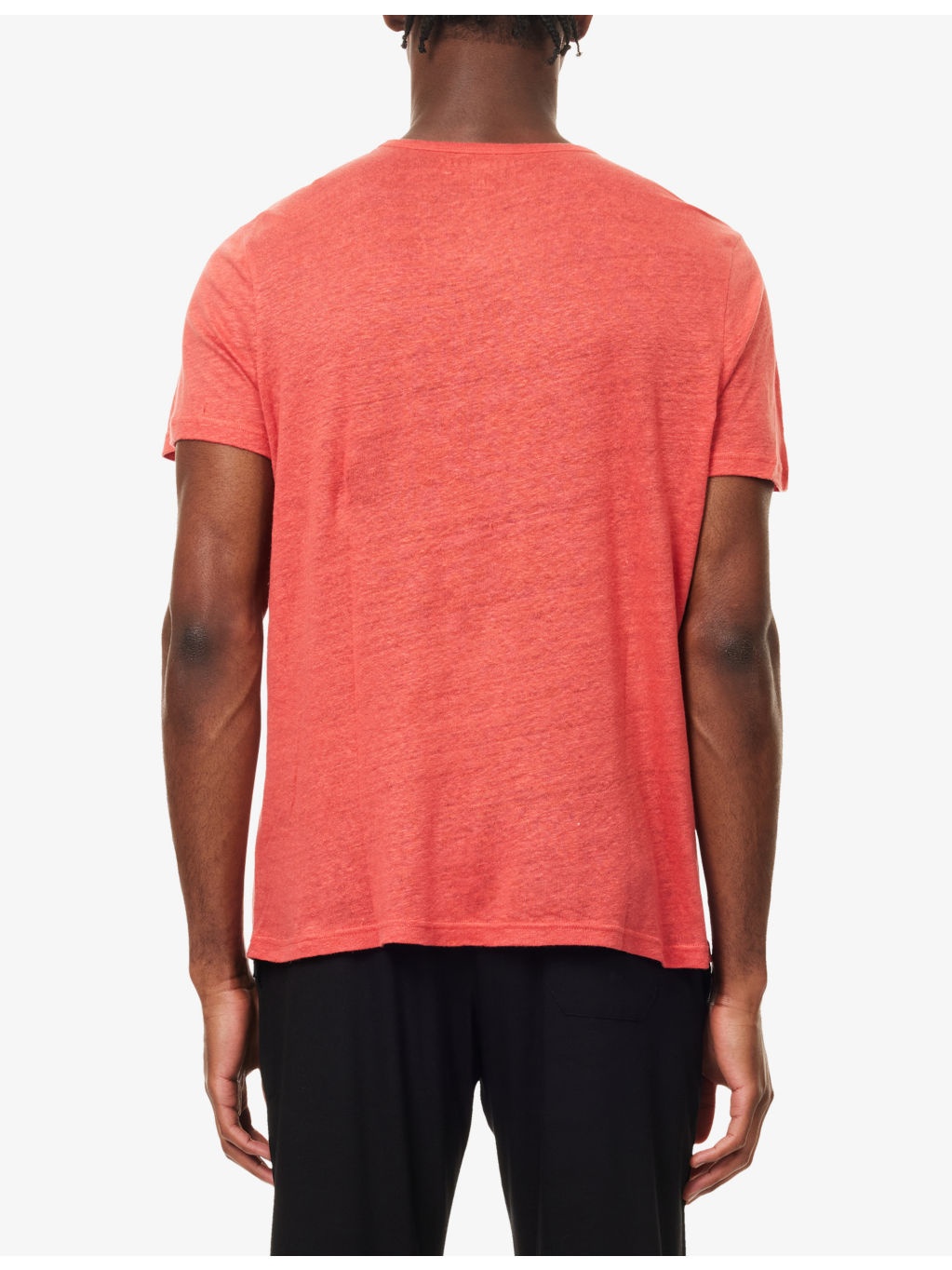 Jordan Crewneck Linen T-Shirt - 3