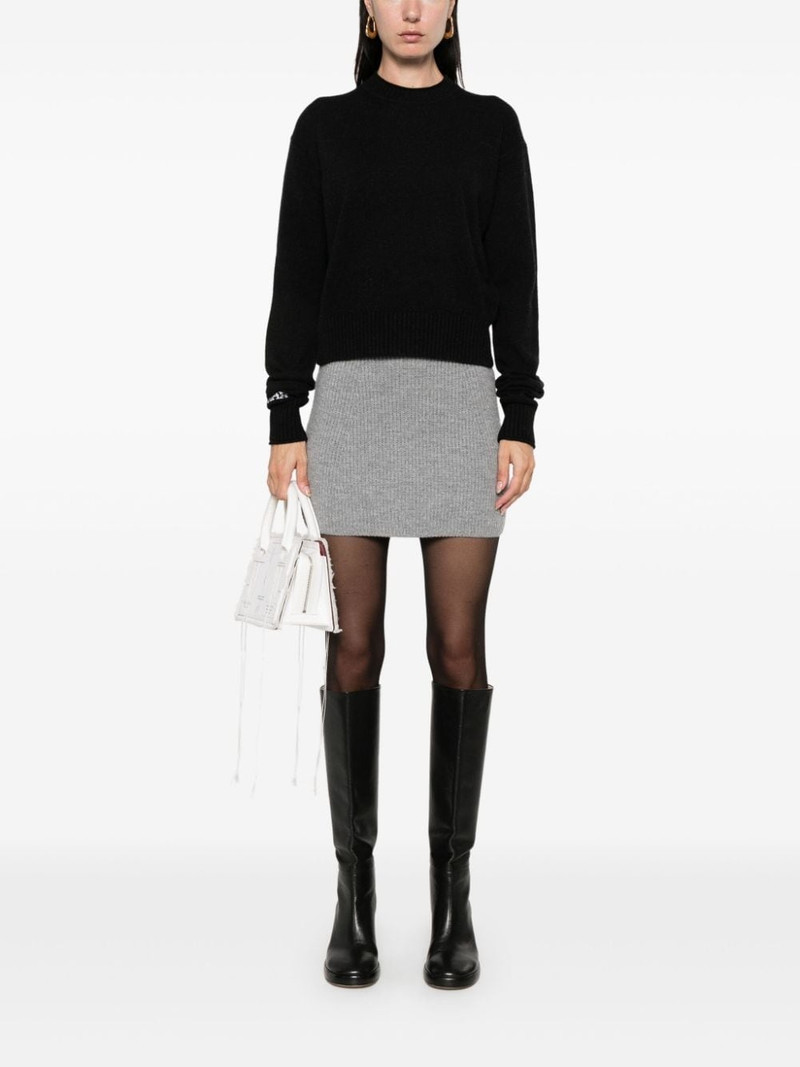 Sportmax ribbed-knit mini skirt outlook