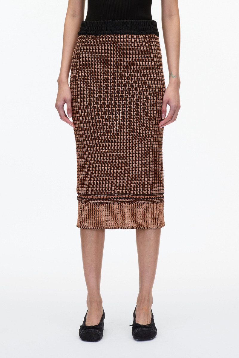 3.1 Phillip Lim Bi-Color Knit Pencil Skirt outlook