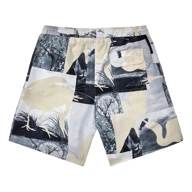Heron Preston HERON PRESTON Cutout Swimshorts 'Grey' HMFA005S21FAB0020900 outlook