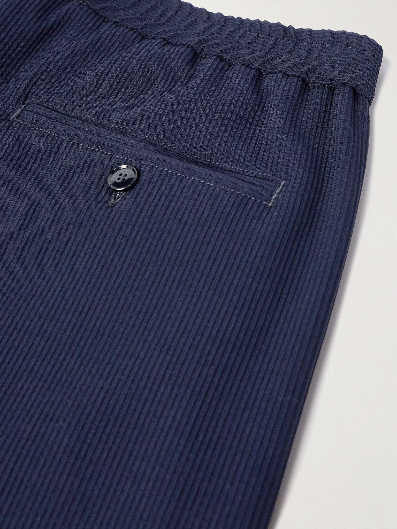 Riobarbo Straight-Leg Ribbed Virgin Wool-Blend Jersey Suit Trousers - 5