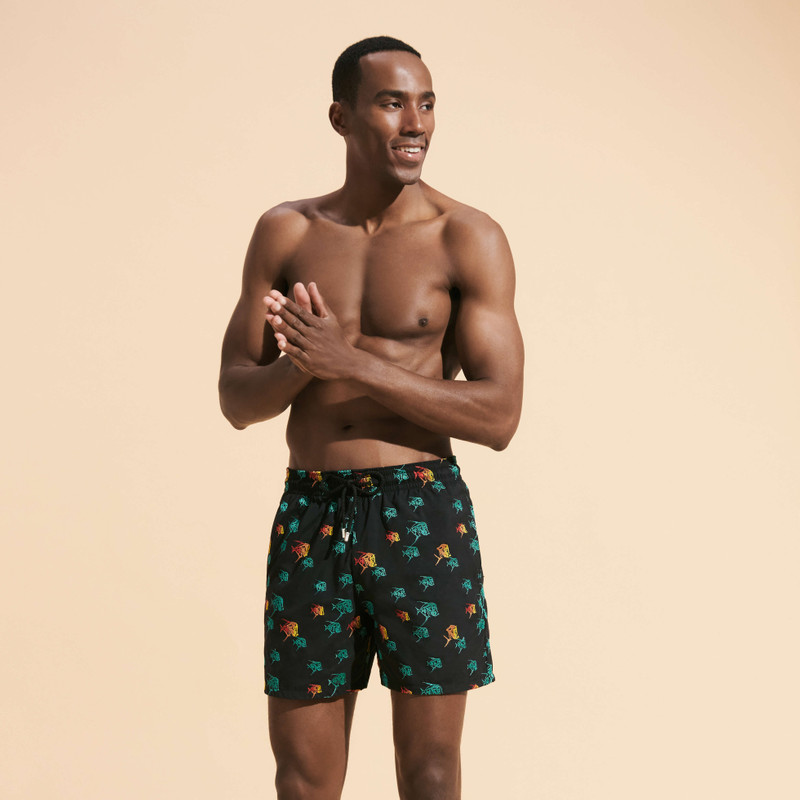 Men Swim Trunks Embroidered Piranhas - Limited Edition 6