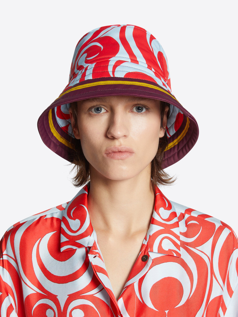 PRINTED BUCKET HAT 3