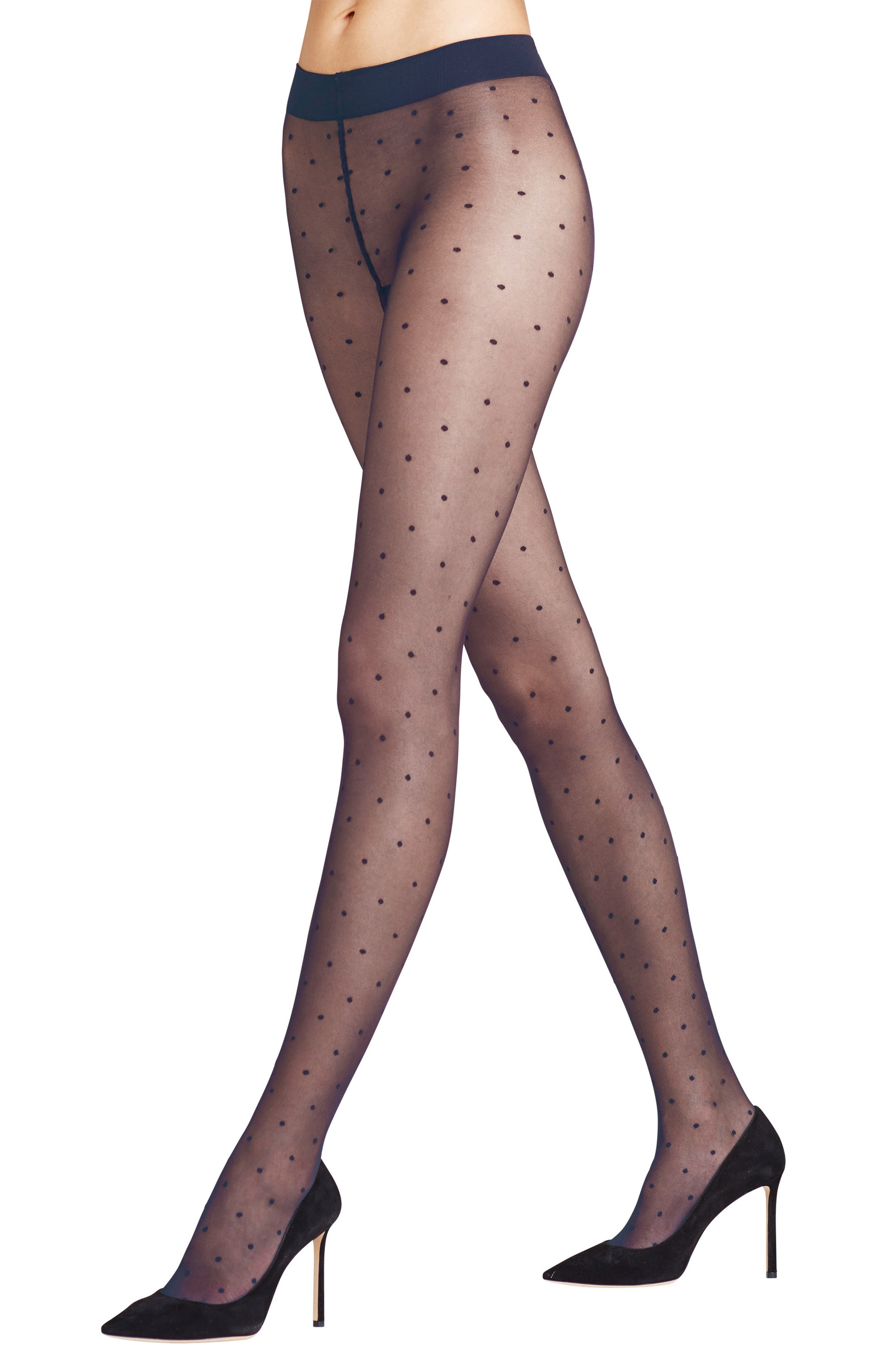 Polka Dot Tights - 1