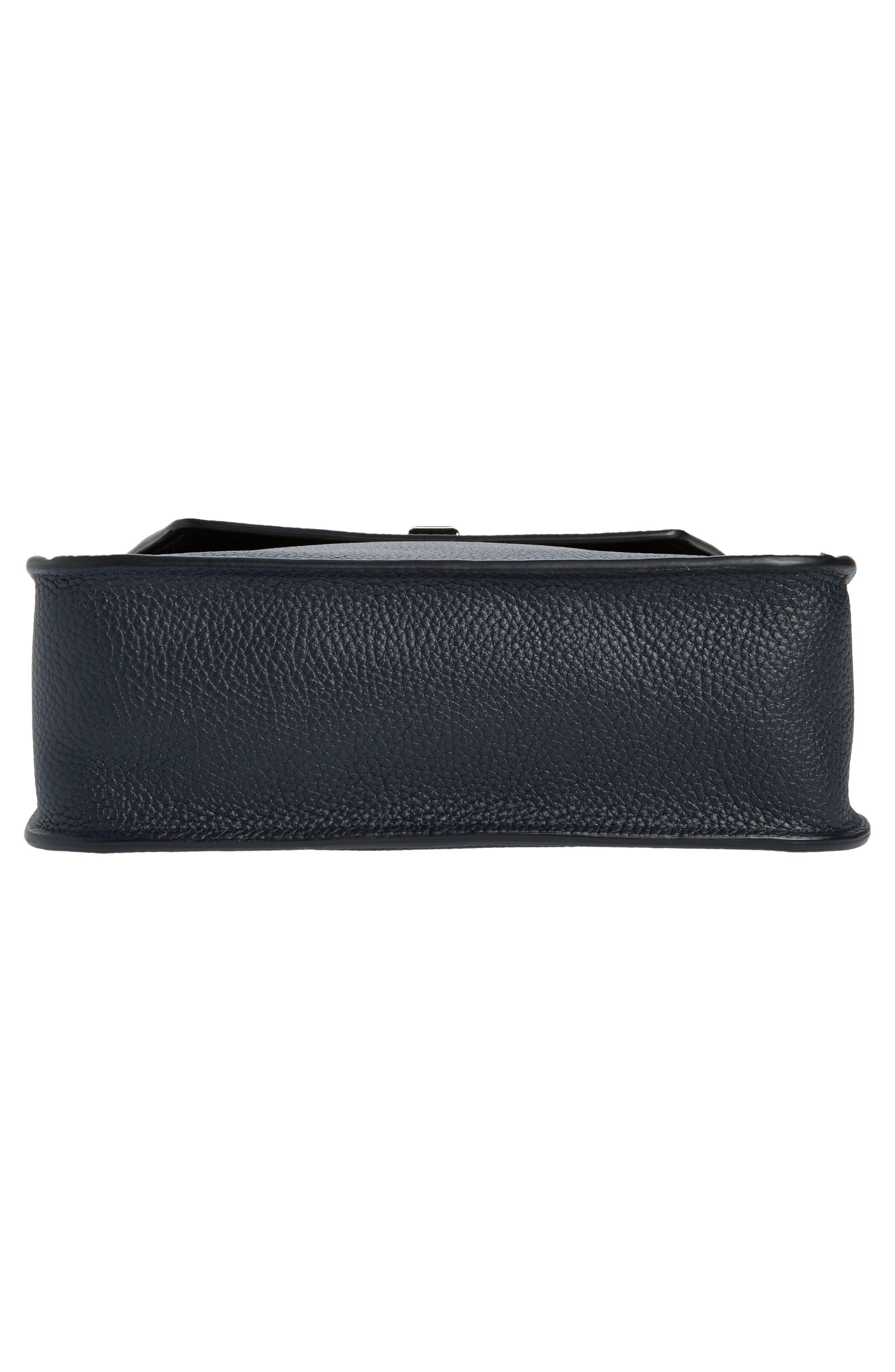 Akris Small Anouk Leather Crossbody Bag in 078 Denim at Nordstrom - 6