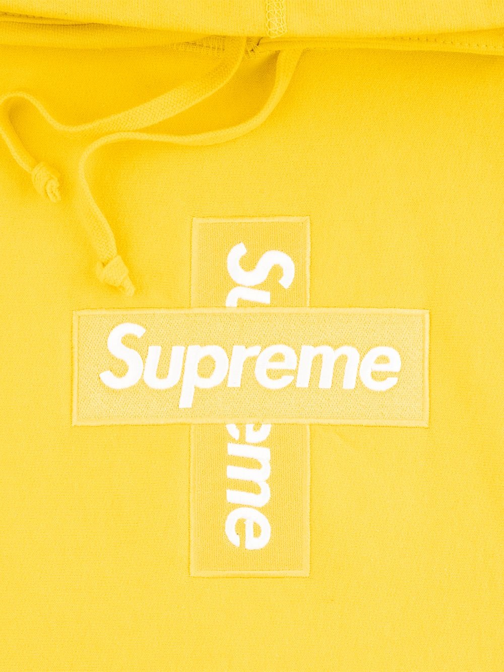 cross box logo hoodie - 3