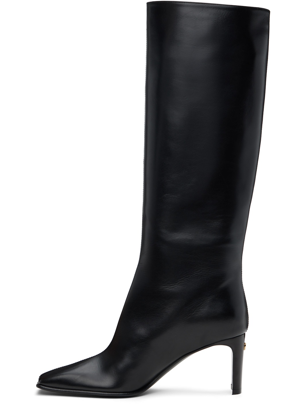 Black Knee High Boots - 3