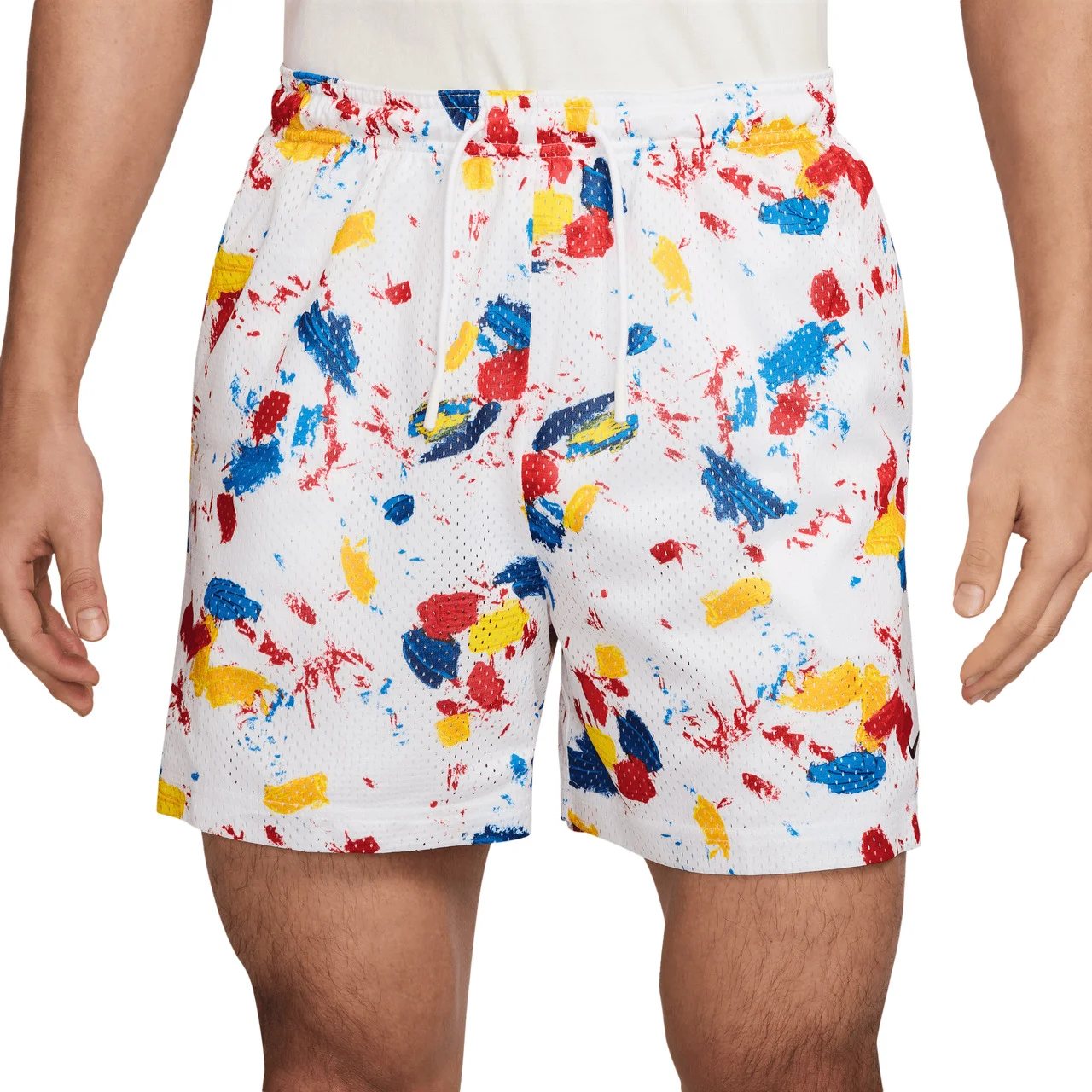 Nike Mens Nike Dri-Fit Practice Mesh 5" Short - 1