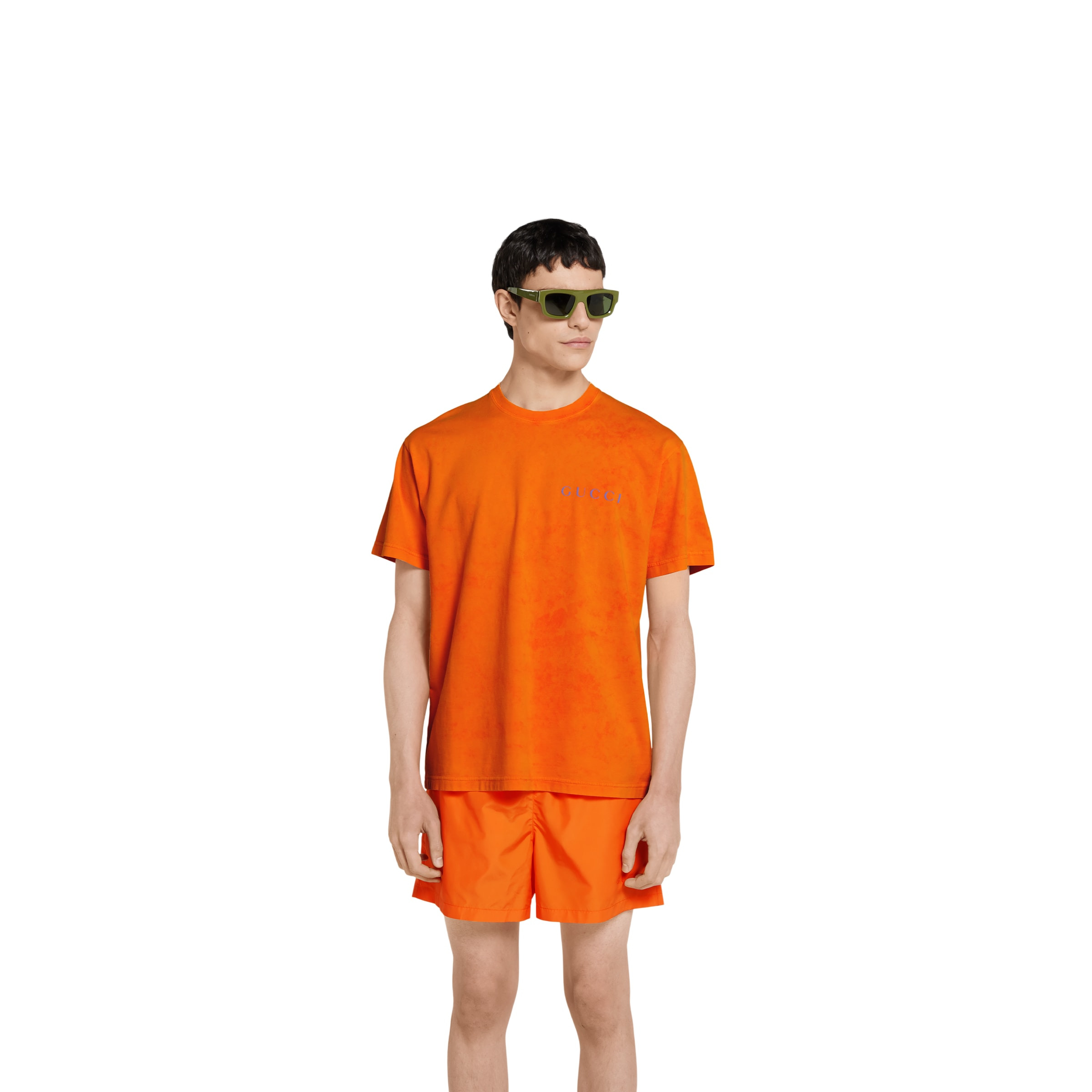 Printed cotton jersey T-shirt - 3