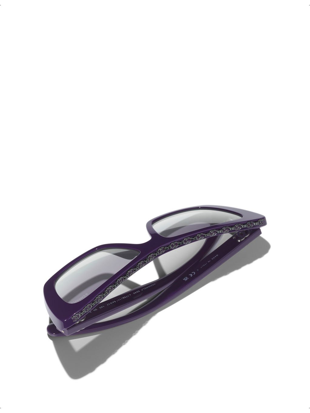 CH5540 Butterfly-Frame Acetate Sunglasses - 4