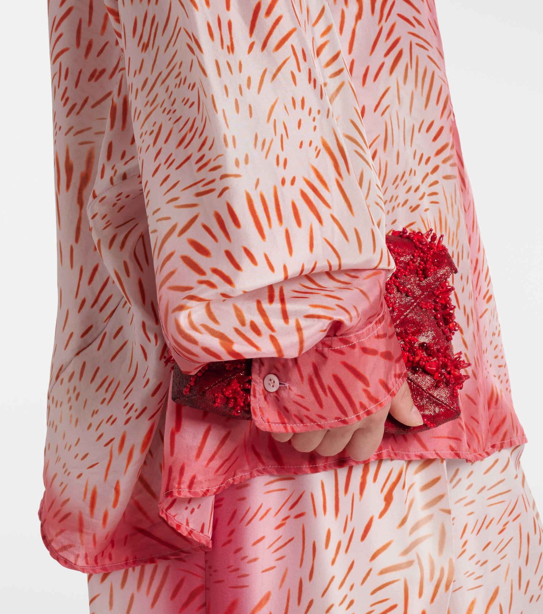 Casia printed silk shirt - 5
