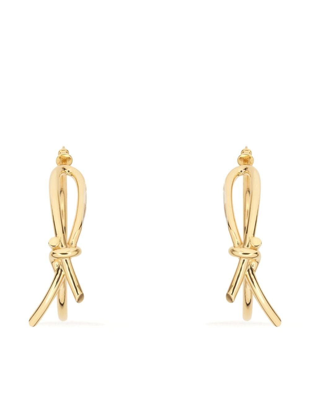 asymmetric bow earrings - 2