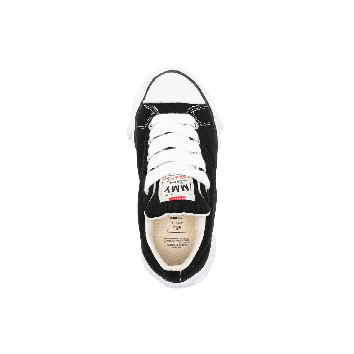 PETERSON 23 PADDED LOW-TOP SNEAKERS (BLACK) - 4
