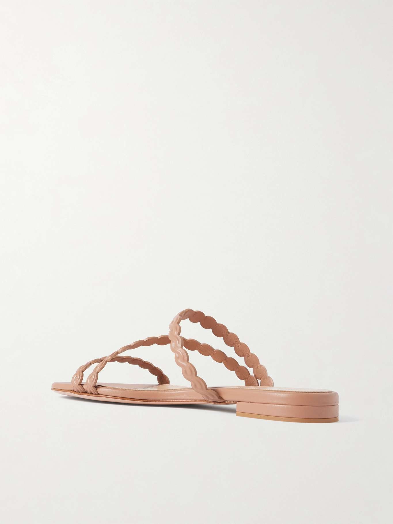 Leather sandals Tan - 3