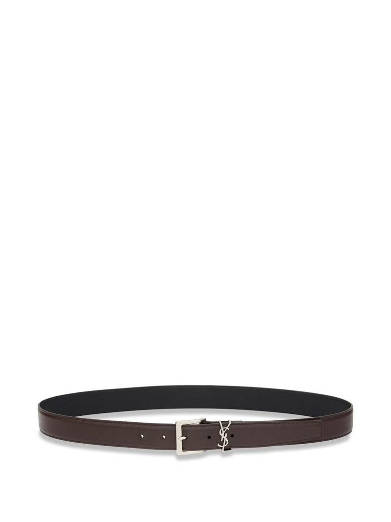 logo buckle belt 1