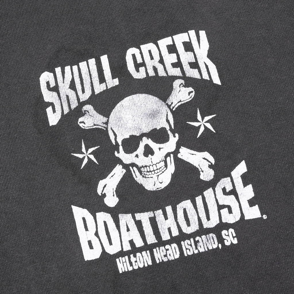 GALLERY DEPT. SKULL CREEK TEE - VINTAGE BLACK | feature