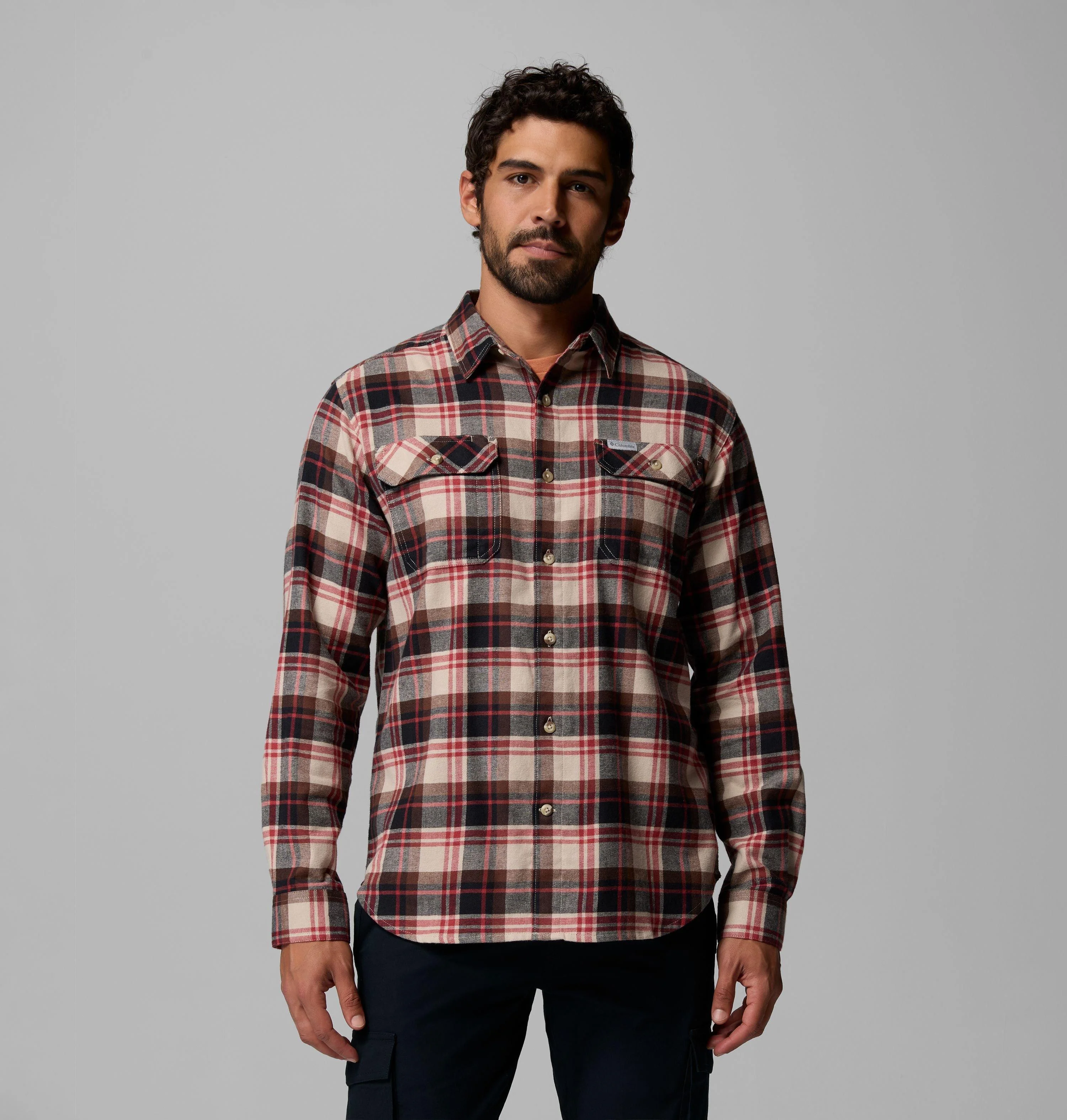 Men's Flare Gun Stretch Flannel Shirt - 1