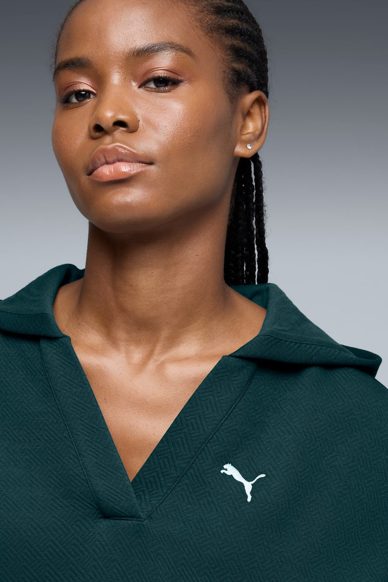 PUMA Elevated Essentials Women's Jacquard Hoodie 4