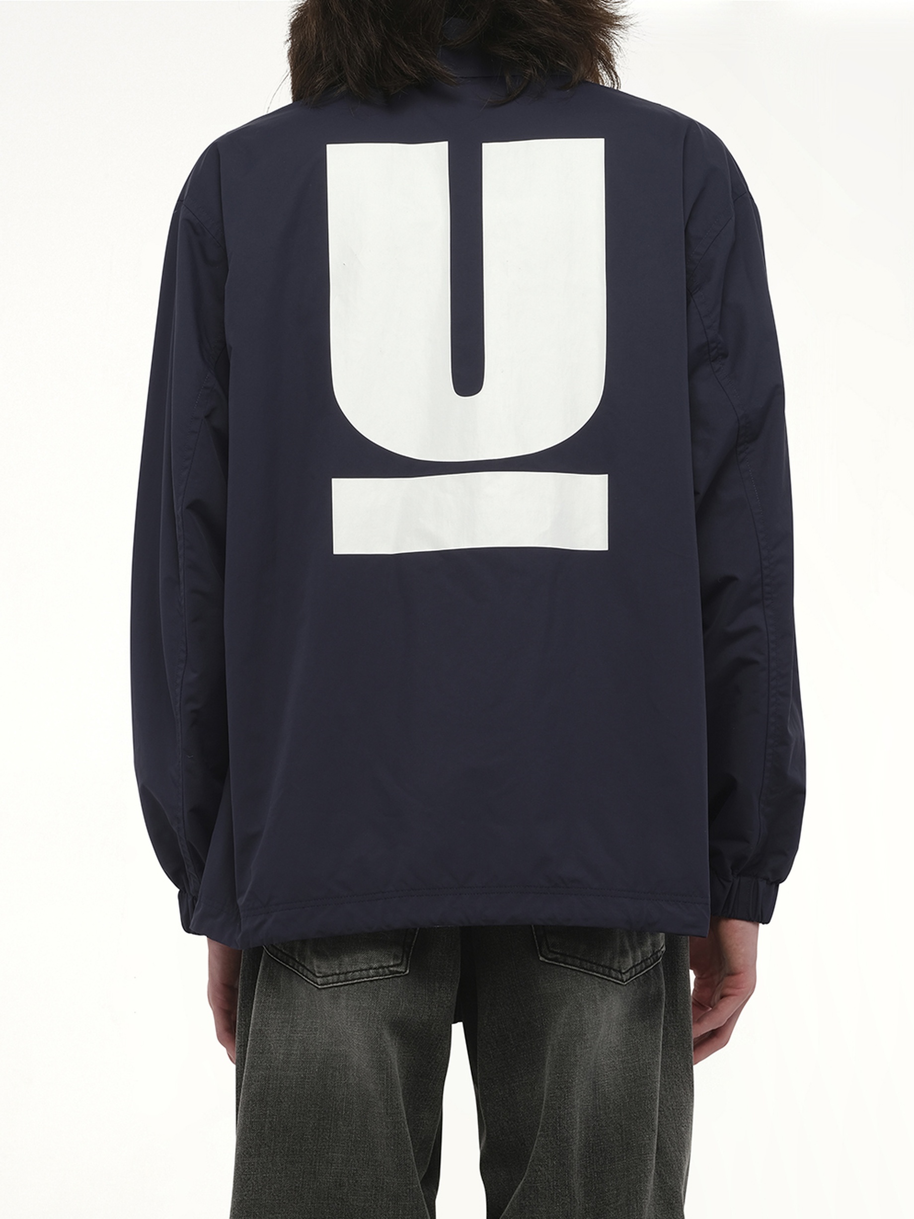 Undercover Coach Jacket in Navy - 6