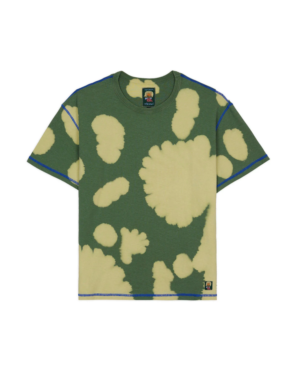 Brain Dead Equipment Dyed Hemp T-shirt - Green - 1