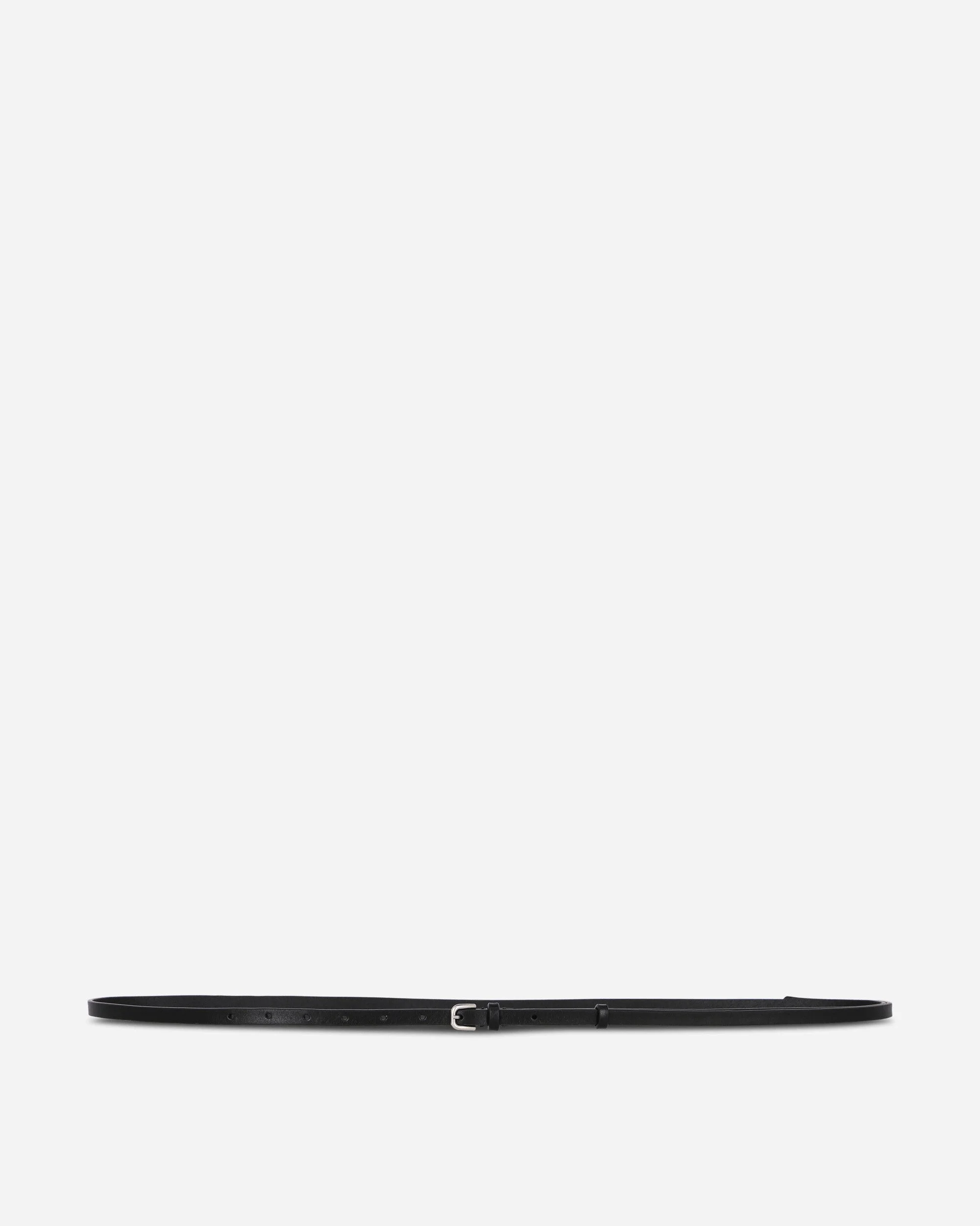 Calf Leather Belt Black - 1