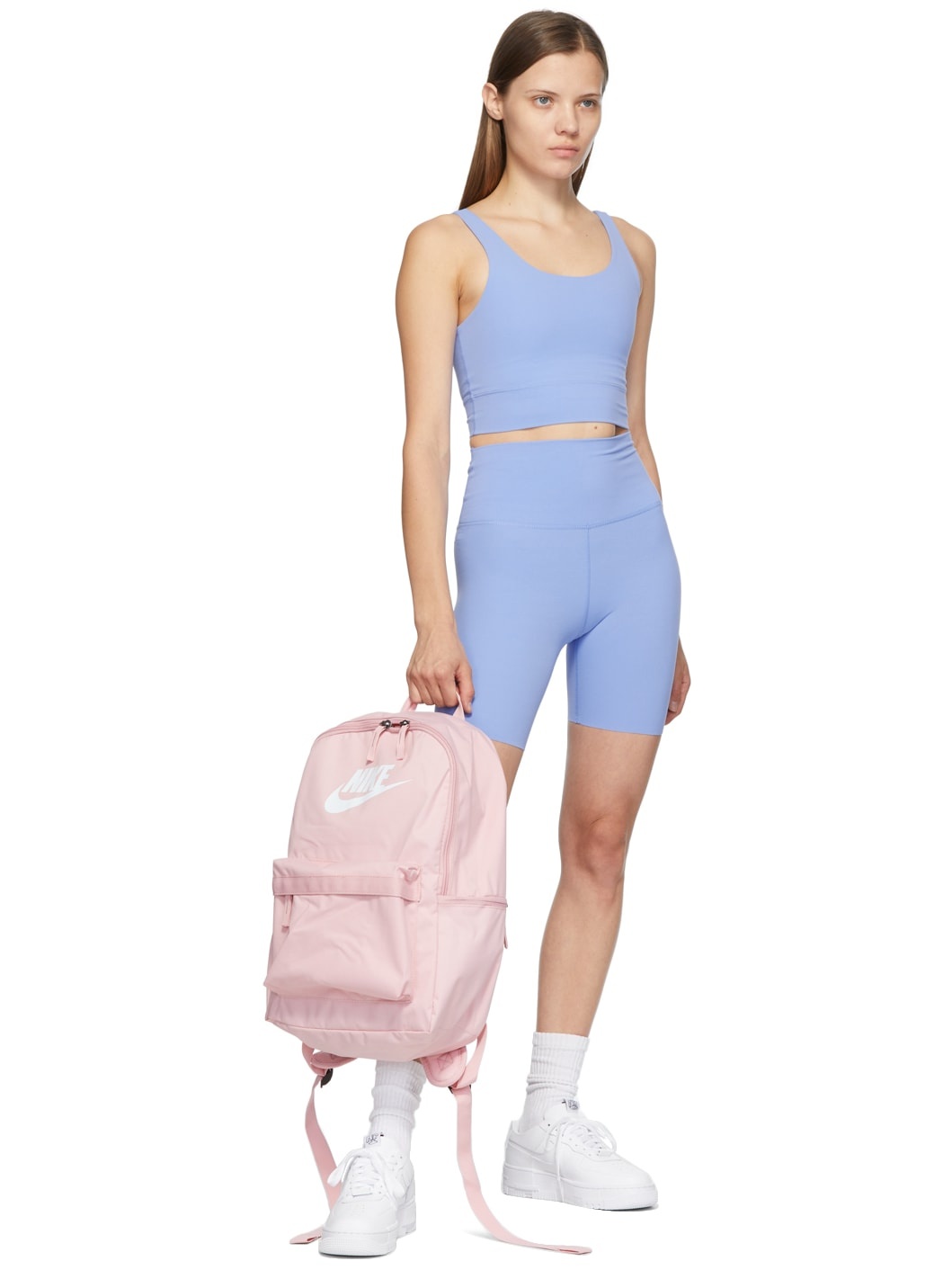 Blue Yoga Luxe Sport Top - 4