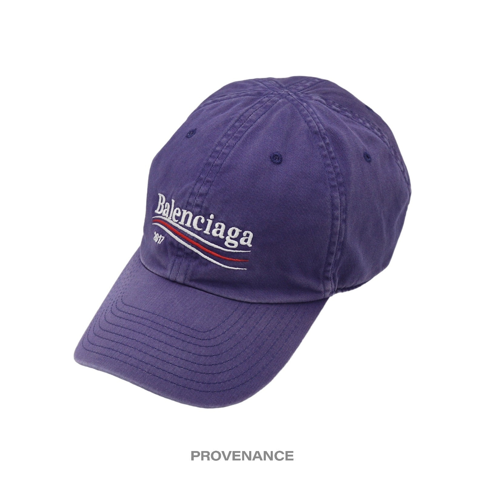 Balenciaga Campaign Cap - Washed Blue - 2