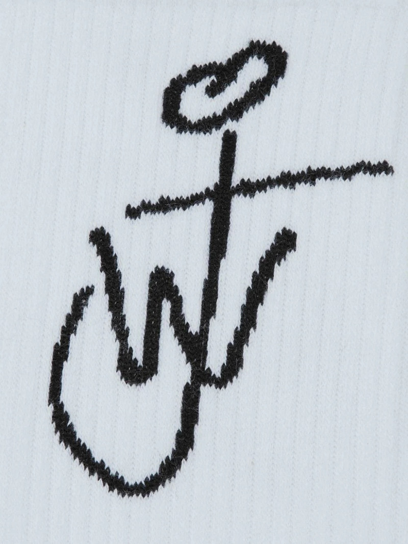 JW Anderson JWA LOGO SHORT ANKLE SOCKS outlook