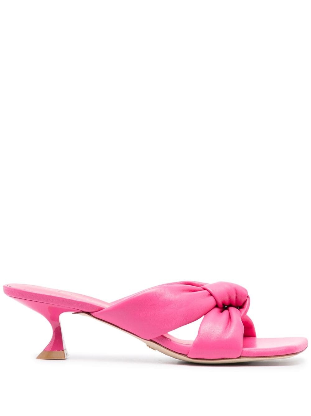 slip-on square-toe sandals - 1