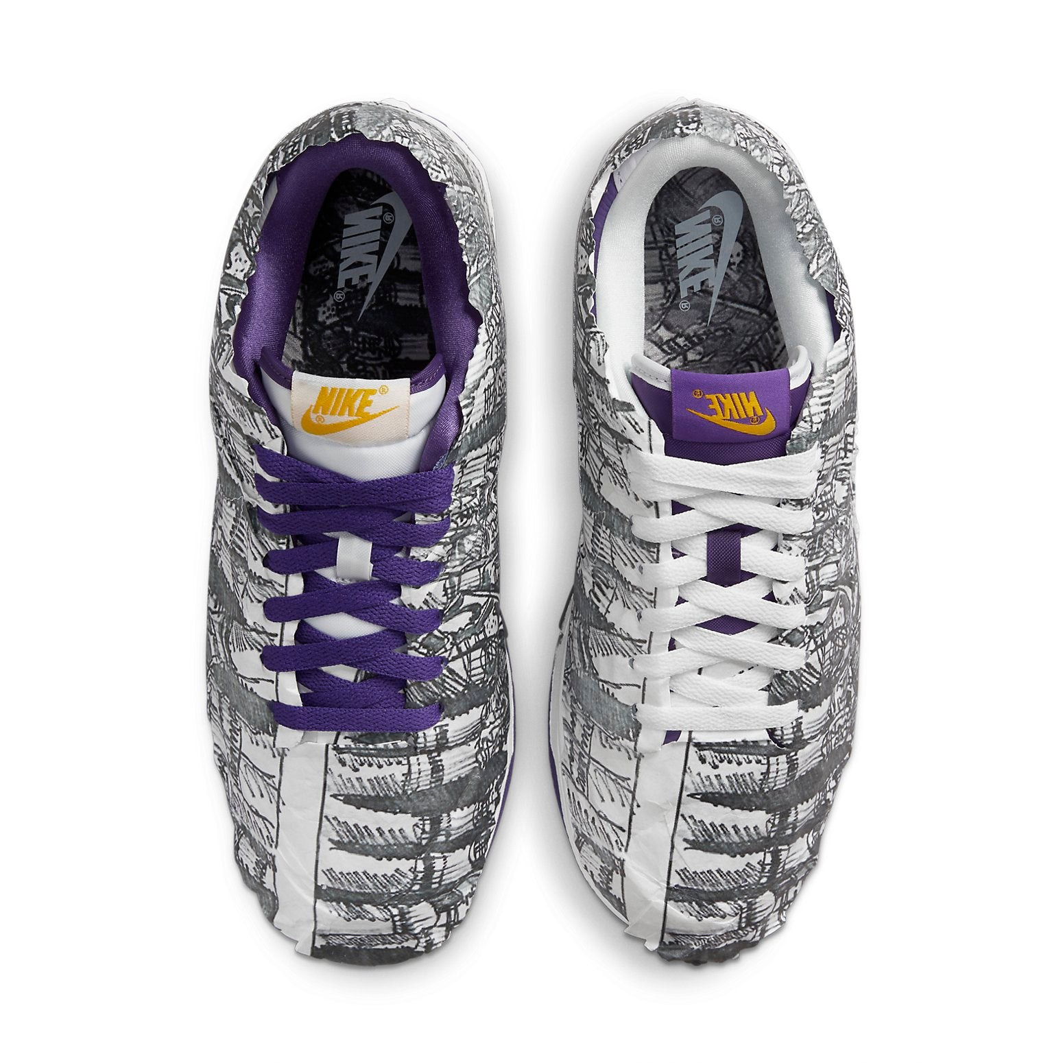 (WMNS) Nike Dunk Low 'Flip The Old School' DJ4636-100 - 4
