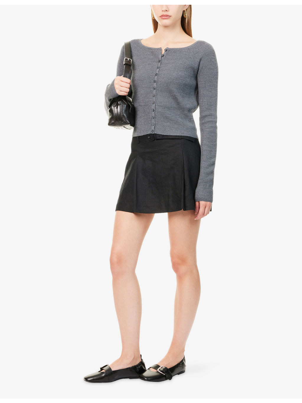 Meadow Ribbed Wool Cardigan - 2